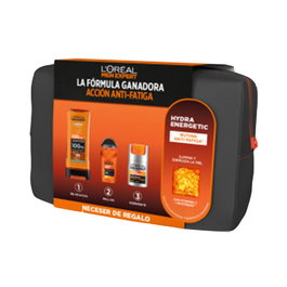 L'Oréal Paris MEN EXPERT POWER AGE - Coffret anti-âge 4 pièces pour homme - Sérum et crème - Soin hydratant anti-rides