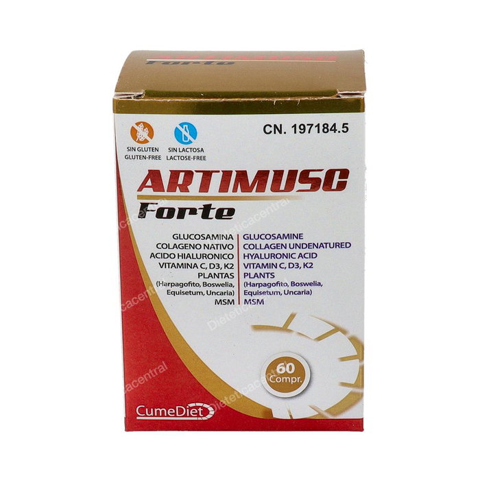 CUMEDIET ARTIMUSC FORTE 60 comprimés CUMEDIET ARTIMUSC FORTE 60 comprimés