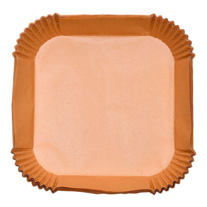 Masterpro Bandeja en papier carrée pour friteuse à air 20 x 20 cm 50 pièces