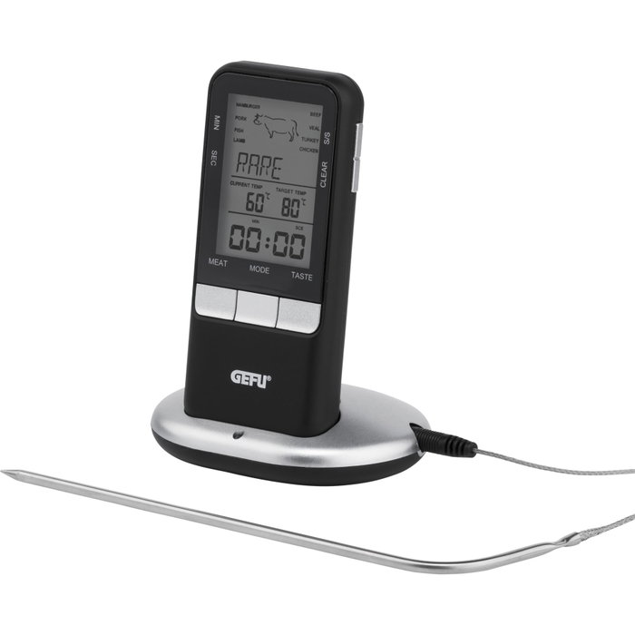 Gefu Thermomètre de rôtissage numérique avec contrôle radio Gefu Thermomètre de rôtissage numérique avec contrôle radio