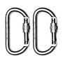 Ponsa Mousqueton de Sécurité Aluminium 150 x 57 mm (2 Unités)