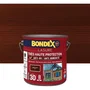 Bondex - Lasure extérieure haute protection 8 ans indice UV 30 chêne foncé satin - 2,5 litres - Pour la protection et décoration des bois extérieurs