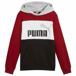 Sweat à capuche enfant Puma Essentials Block Blond