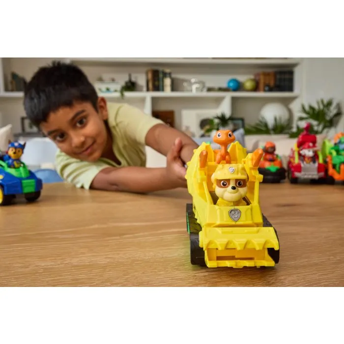 Paw Patrol Véhicule et Figurine Ruben - Mission Dino