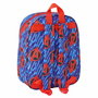 Marvel Mochila 3D Les Vengeurs Avengers pour école maternelle et préscolaire - 27 cm avec compartiment principal à fermeture éclair et anse de transport