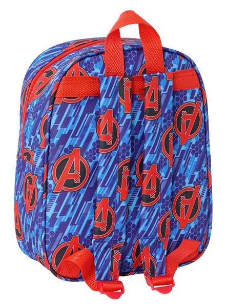 Safta Mochila 3D Los Vengadores Avengers Marvel 22x27x10 cm en Rouge et Bleu foncé