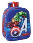 Safta Mochila 3D Los Vengadores Avengers Marvel 22x27x10 cm en Rouge et Bleu foncé