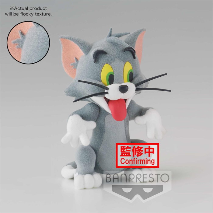 Banpresto Figurine Tom & Jerry Yummy Yumy World Tom Fluffy Puffy – Hauteur 8 cm – Velours doux – Qualité supérieure