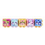 Bizak Clickeez Multi Pack - Pack de 5 touches décoratives avec couleurs, brillances et thèmes variés pour clavier - Modèles assortis