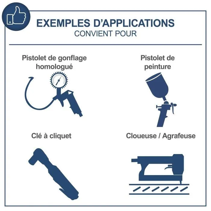 Scheppach Compresseur d'air 6 litres HC06, 1200 W, 8 bar max, livré avec set d'accessoires Scheppach Compresseur d'air 6 litres HC06, 1200 W, 8 bar max, livré avec set d'accessoires