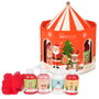 Idc Institute Boîte de carrousel de Noël 4 pièces