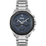 Boss 1514015 avec cadran bleu et bracelet gris