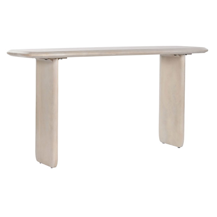 Table d'appoint Home ESPRIT Blanc 152 x 45 x 76 cm Table d'appoint Home ESPRIT Blanc 152 x 45 x 76 cm