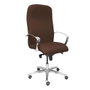 Piqueras y Crespo Chaise de Bureau Caudete Brun foncé