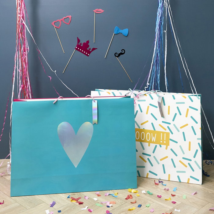 Party Time Sac cadeau 70x18x50 cm modèles assortis Party Time Sac cadeau 70x18x50 cm modèles assortis