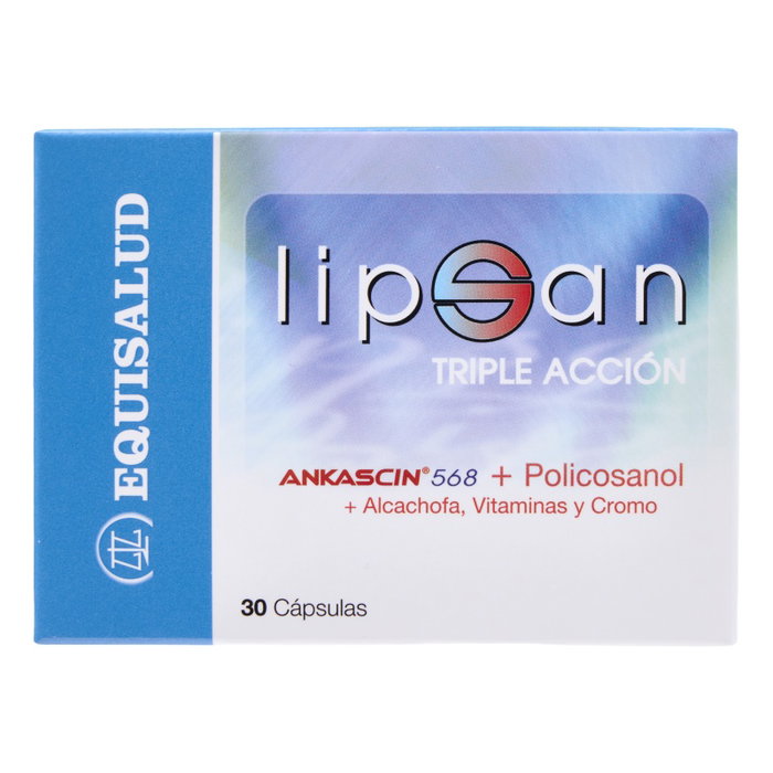 EQUISALUD LIPSAN TRIPLE ACCIÓN 30 capsules EQUISALUD LIPSAN TRIPLE ACCIÓN 30 capsules