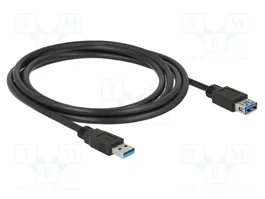 DELOCK Câble USB A vers USB A 2m noir