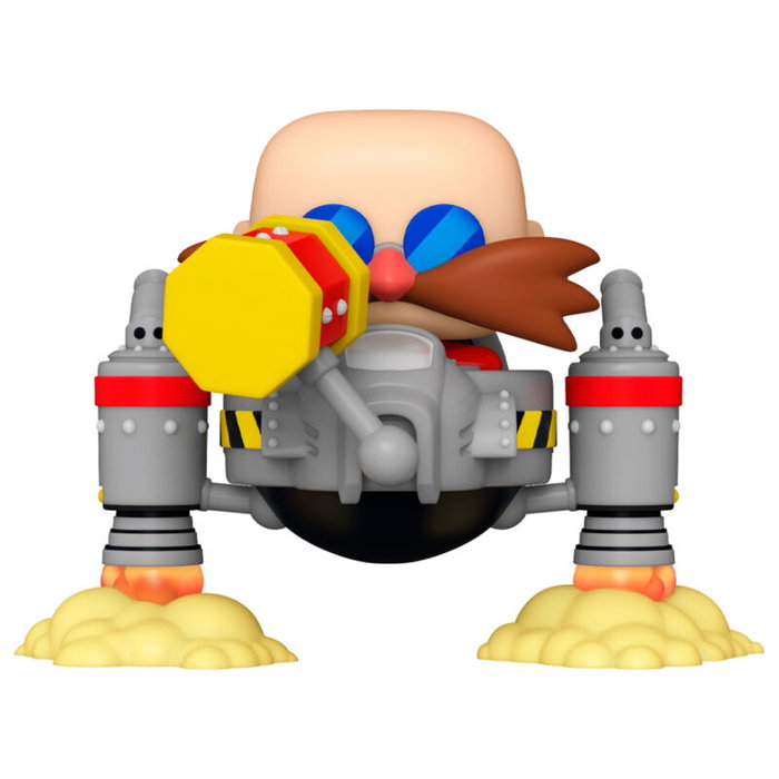 FUNKO Figure POP Ride Deluxe Sonic the Hedgehog avec Dr. Eggman - Figurine de collection - Dimensions: 205 * 165 * 140 mm
