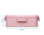 KioKids Boîte à Déjeuner Enfant avec Compartiments - Rose - Lovely Friends - Polipropylène