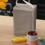 Béaba Pochette repas isotherme gris perle