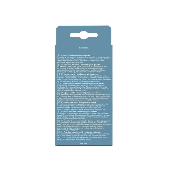 Préservatifs Ritex 47 Préservatifs Ritex 47