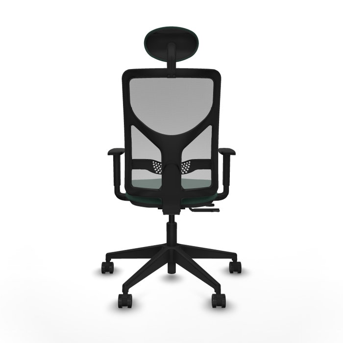 Piqueras Y Crespo Chaise de bureau Motilla, Sincro/Traslack, Vert bouteille et Gris Piqueras Y Crespo Chaise de bureau Motilla, Sincro/Traslack, Vert bouteille et Gris