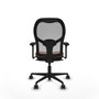 Piqueras y Crespo Chaise de Bureau Jorquera 3D036N0 Marron Gris