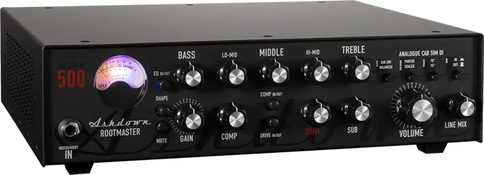 ASHDOWN RM500 EVO III Amplificateur Basse Tête de Transistor 500W ASHDOWN RM500 EVO III Amplificateur Basse Tête de Transistor 500W