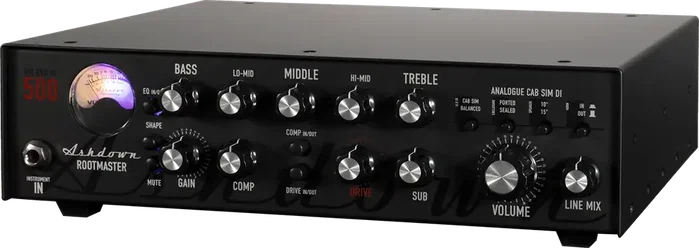 ASHDOWN RM500 EVO III Amplificateur Basse Tête de Transistor 500W ASHDOWN RM500 EVO III Amplificateur Basse Tête de Transistor 500W