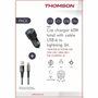 Thomson Pack chargeur de voiture 60W et câble Lightning 3A 1,5m