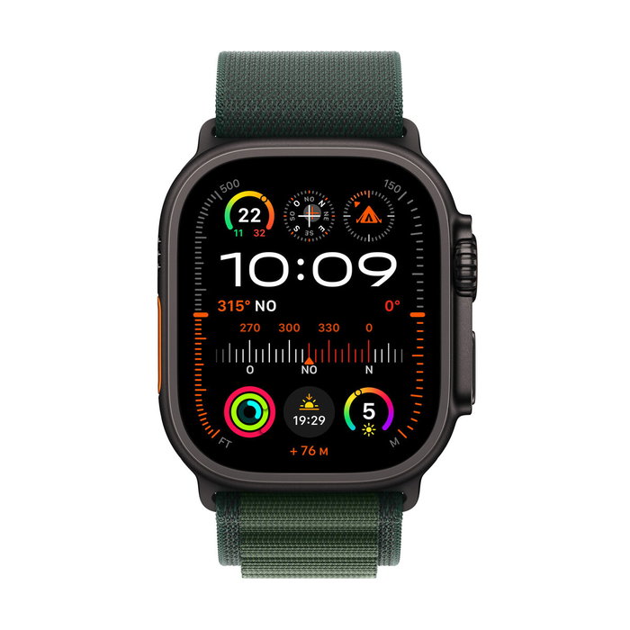 Montre intelligente Apple MX4Q3FD/A Vert 1,92" 49 mm