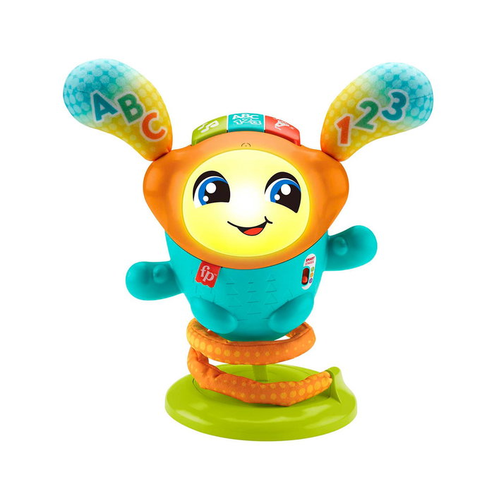 Fisher-Price Boti Robotito Saltarin Hjp91 – Jouet Musical avec Lumières et Mouvements, 75+ | Mattel Fisher-Price Boti Robotito Saltarin Hjp91 – Jouet Musical avec Lumières et Mouvements, 75+ | Mattel