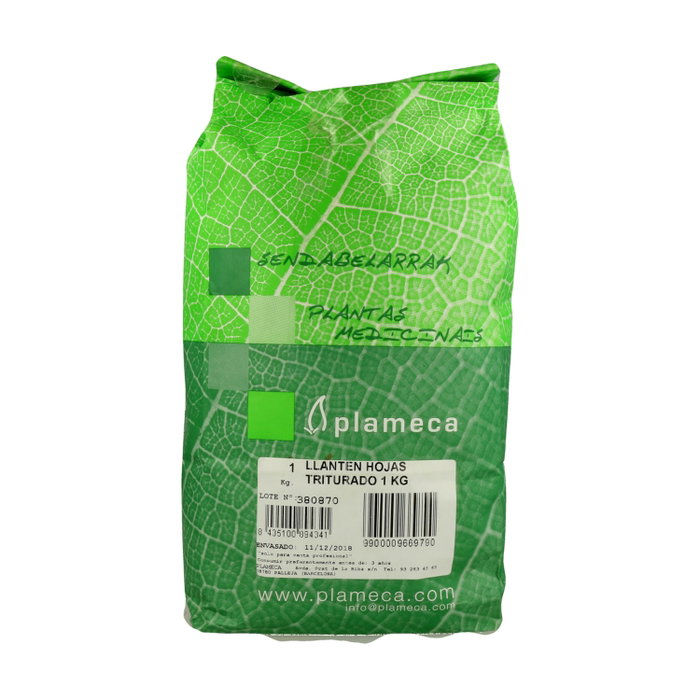 PLAMECA Feuilles de plantain broyées 1 kg