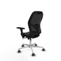 Piqueras y Crespo Chaise de Bureau Jorquera 3D086G0 Noir