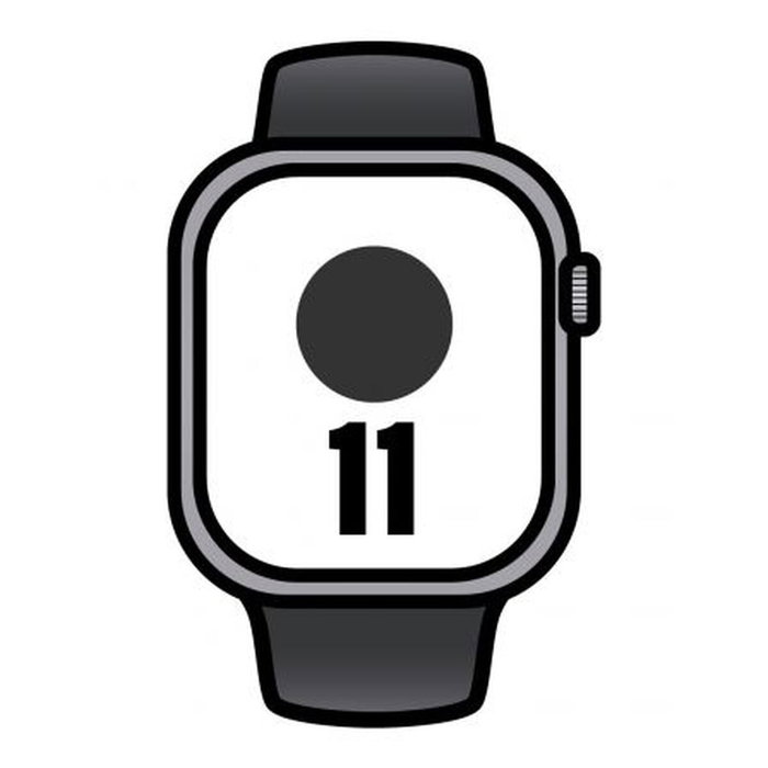 Montre intelligente Apple Watch Series 11 GPS + Cellular Gris 1,77" 42 mm Montre intelligente Apple Watch Series 11 GPS + Cellular Gris 1,77" 42 mm