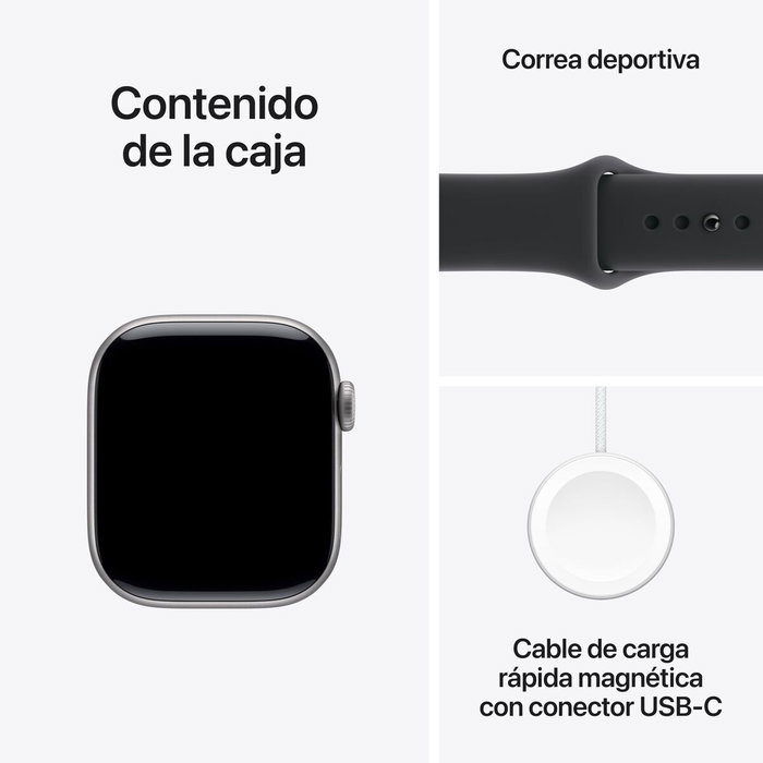 Montre intelligente Apple Watch Series 11 GPS + Cellular Gris 1,77" 42 mm Montre intelligente Apple Watch Series 11 GPS + Cellular Gris 1,77" 42 mm