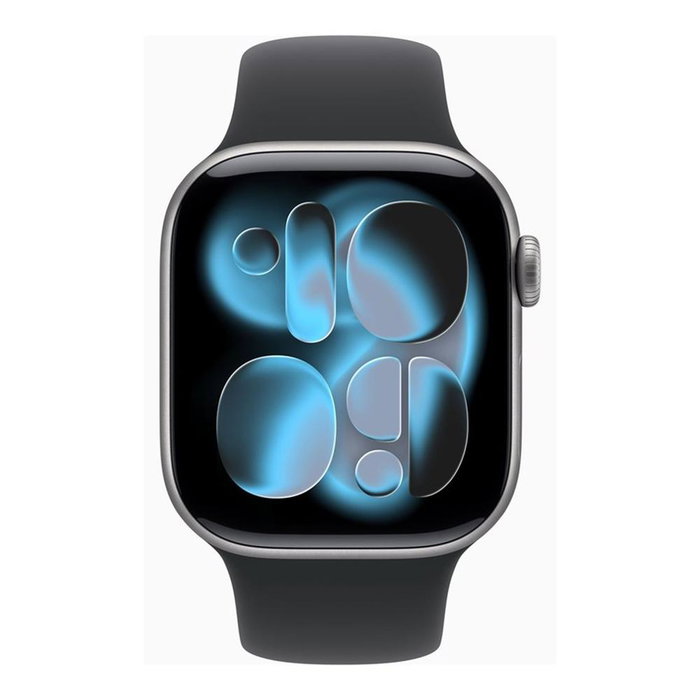 Apple Montre Connectée Series 11 GPS + Cellular 64 Go Aluminium Gris Spatial Bracelet Sport Noir Apple Montre Connectée Series 11 GPS + Cellular 64 Go Aluminium Gris Spatial Bracelet Sport Noir
