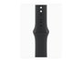 Apple Montre Connectée Series 11 GPS + Cellular 64 Go Aluminium Gris Spatial Bracelet Sport Noir