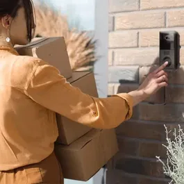 SCS Sentinel Interphone vidéo filaire connecté VisioWifi 7 - Écran 7 pouces, vision nocturne infrarouge, enregistrement sur carte SD - Noir