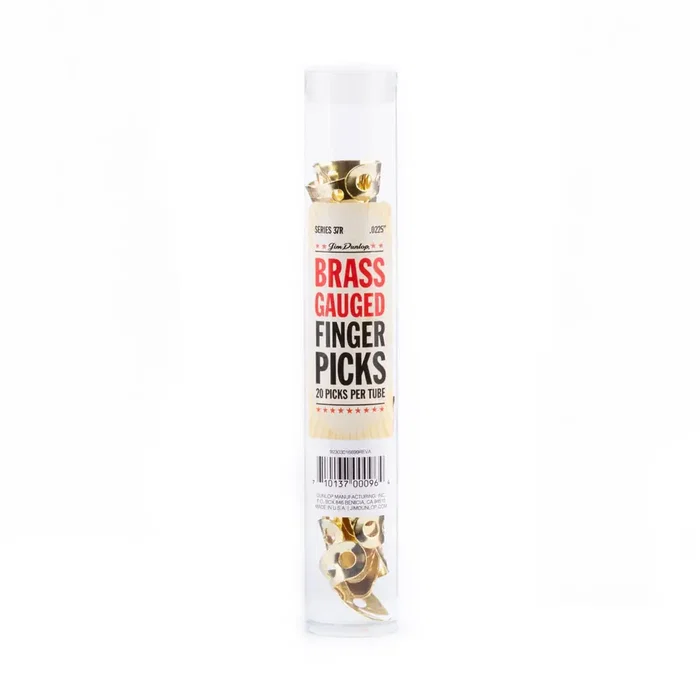 Dunlop Médiators de doigt Brass .0225 inch (Pack de 20)