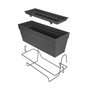 Elho Balconniere Loft Urban Allin1 - Noir