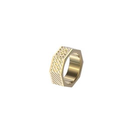 Guess JUMR03030JWYG64 Bond Street Doré Taille 64