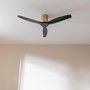Ventilateur de plafond Cecotec EnergySilence Aero 5400 Classic 40W Ø132cm 3 pales noir or