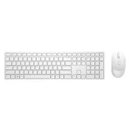 Dell KM5221W / 580-AKFD - Clavier et souris sans fil Pro - Blanc - Disposition clavier allemand