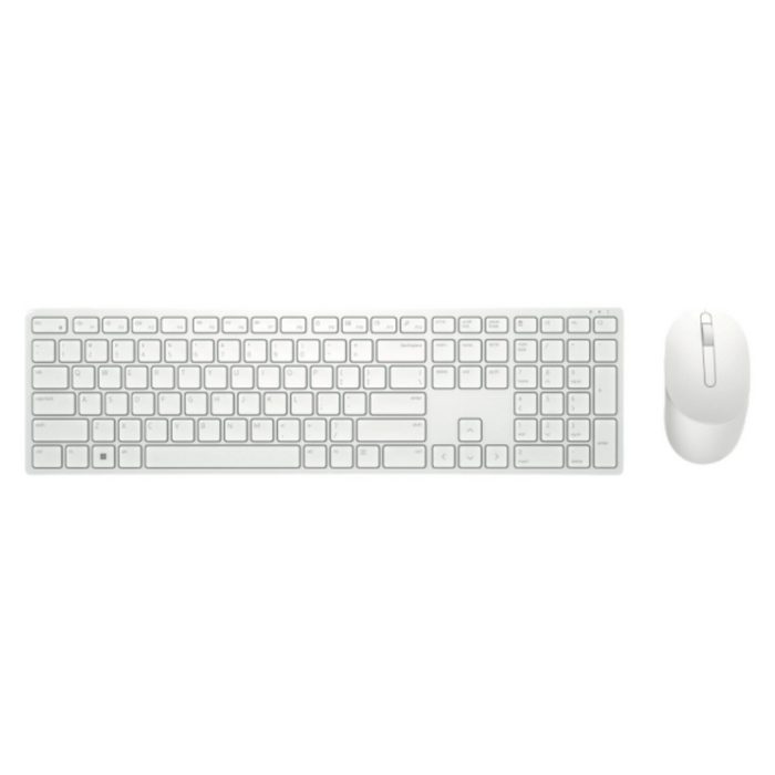 Dell KM5221W / 580-AKFD - Clavier et souris sans fil Pro - Blanc - Disposition clavier allemand Dell KM5221W / 580-AKFD - Clavier et souris sans fil Pro - Blanc - Disposition clavier allemand