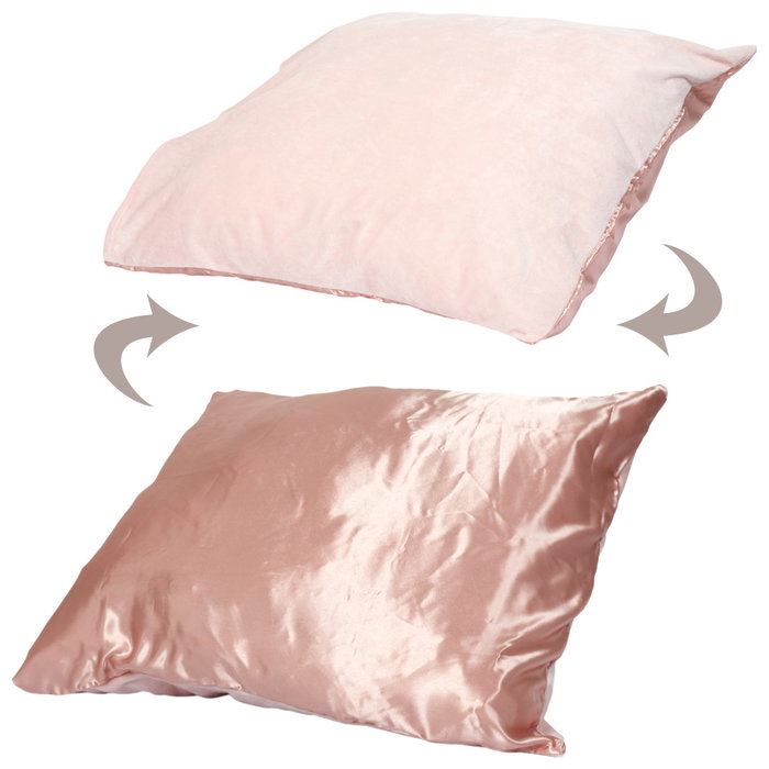 Cosmetic Club Taie d'oreiller réversible 60x60 cm Cosmetic Club Taie d'oreiller réversible 60x60 cm