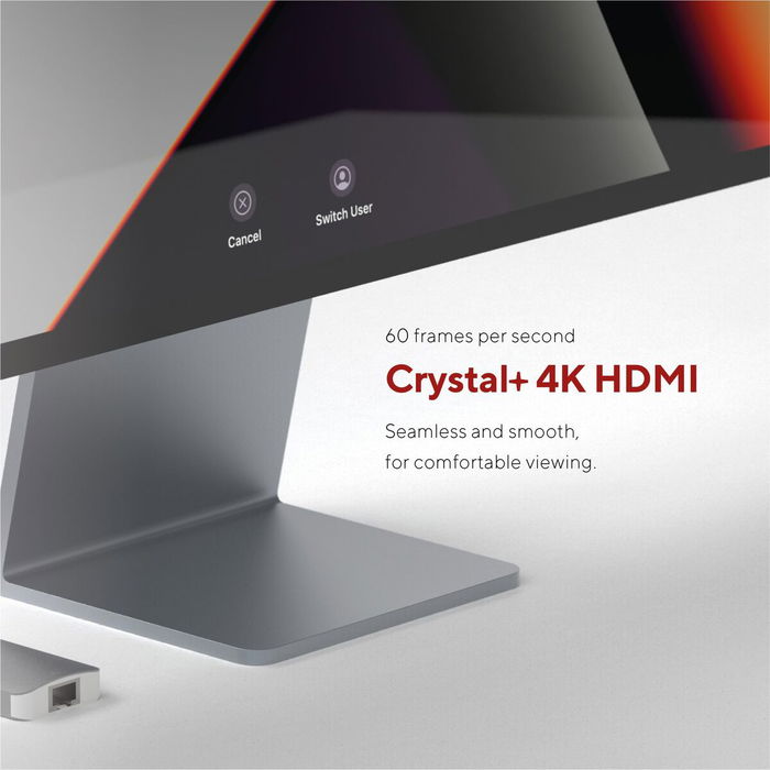 Hub USB Linq Byelements LQ49081 Blanc Gris