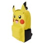 LOUNGEFLY Sac à dos Pikachu Pokemon en nylon 44 cm avec bretelles ajustables et fermeture éclair avant