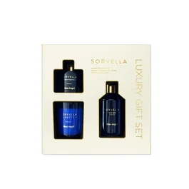 Sorvella Set Blue Angel : Diffuseur, Bougie et Spray d'ambiance
