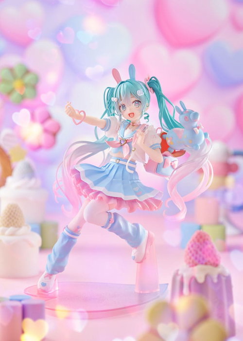 Hatsune Miku statuette PVC Taito Kuji Online Newly Written Hatsune Miku 18 cm Hatsune Miku statuette PVC Taito Kuji Online Newly Written Hatsune Miku 18 cm